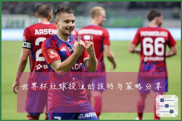 世界杯让球投注的技巧与策略分享